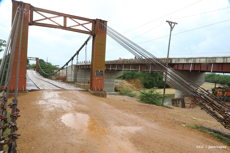 Gobierno Sandinista avanza construcci&oacute;n de v&iacute;as de acceso a Puerto Cabezas en el Caribe Norte